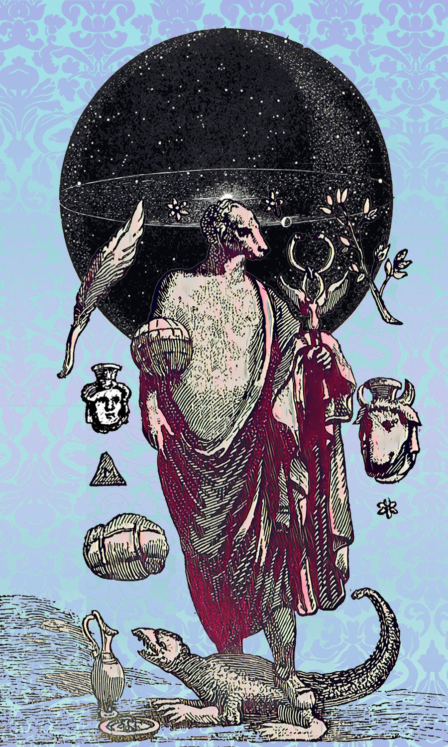 The Magus 11x17' Giclée Print from The Deleted World